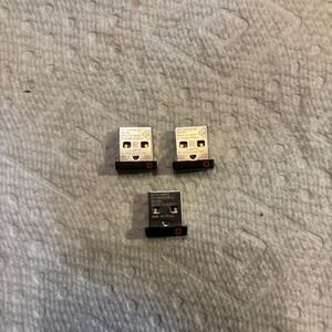 ORIGINAL Logitech CU0012 Unifying Receiver for Mouse/Keyboard - Lot Of 3